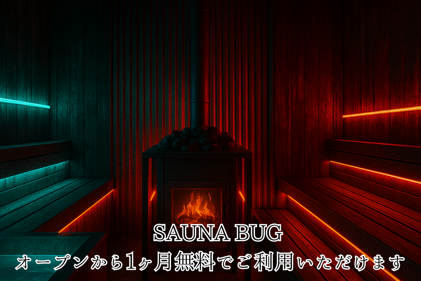 1ヶ月フリーパス＋看板下部に名前掲載＋店舗入口にサイン掲載権